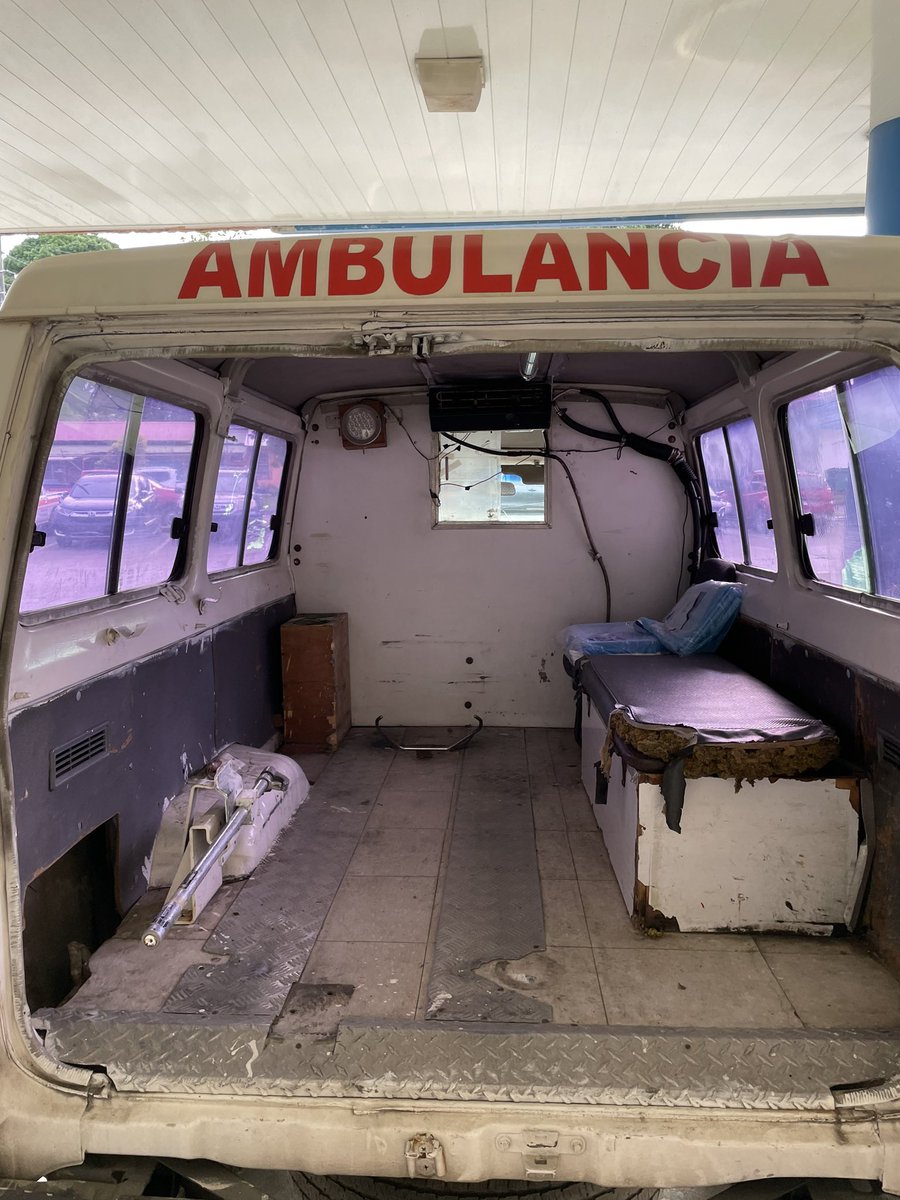 Medio de transporte que ofrece el Hospital Raul Davila Mena, en Changuinola, para los pacientes que ameritan atención de tercer nivel.