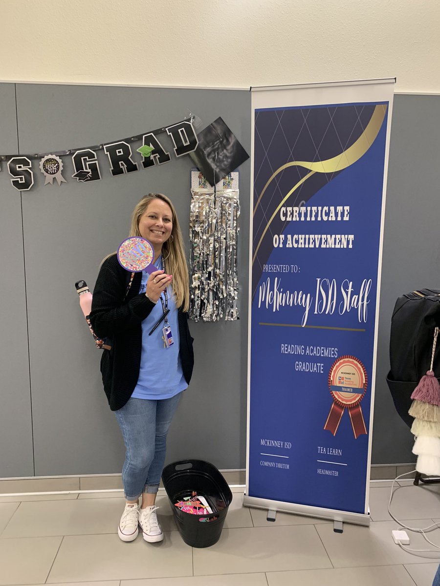 Reading Academy Graduate! Yay, You did it !!#mymisd