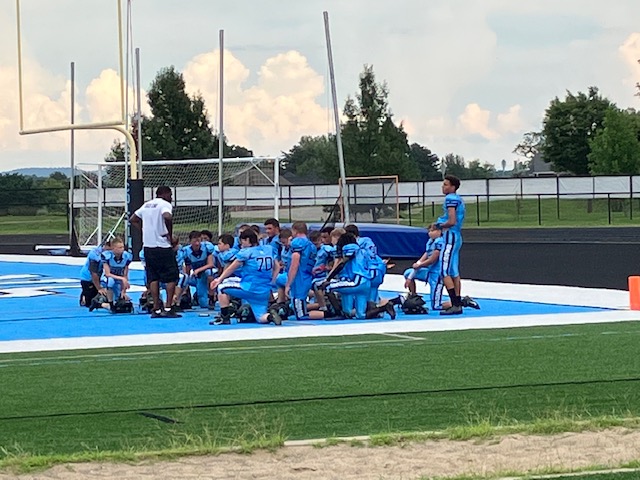 Great Job Guys!  MCM Spartans won the 1st scrimmage today.