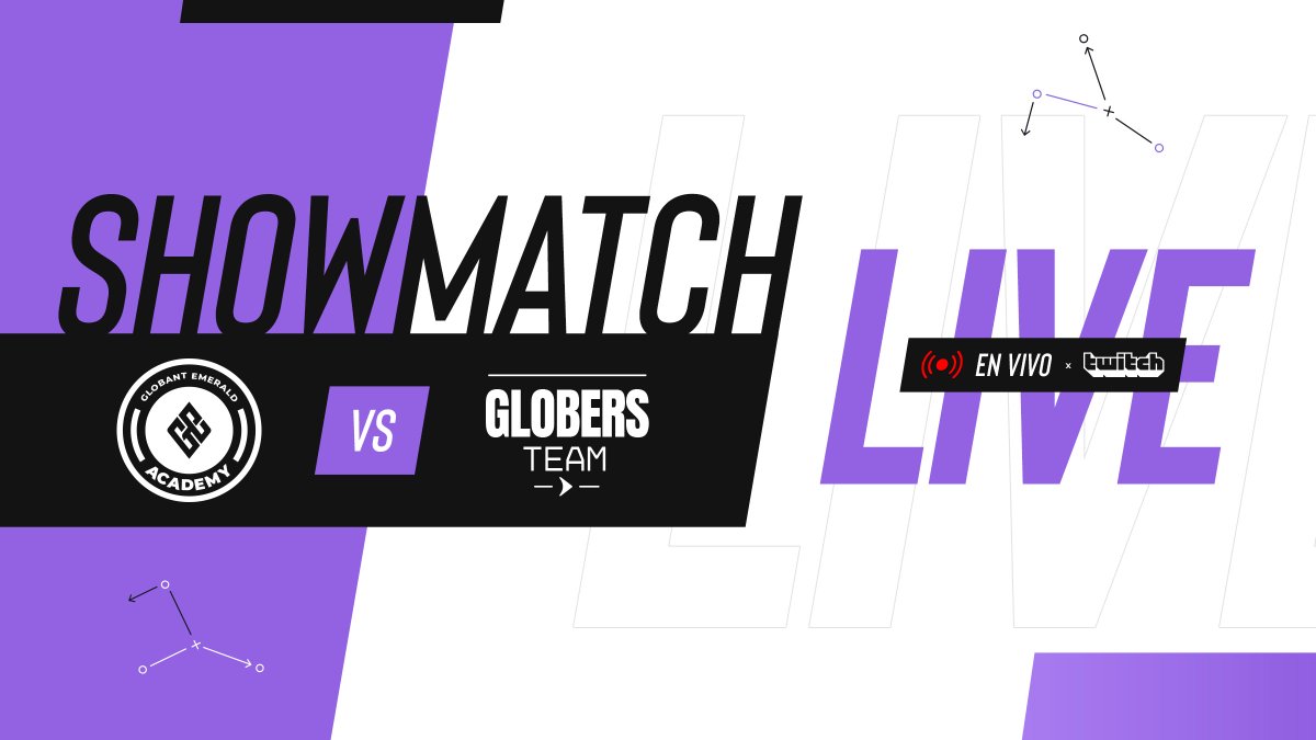GlobantEmerald's tweet photo. La Academy ya está lista para el showmatch contra #GlobersTeam, quién resultará victorioso de este duelo? 😲
📺https://t.co/buigokYRqh
#GETAcademy https://t.co/AnEut0tvHt