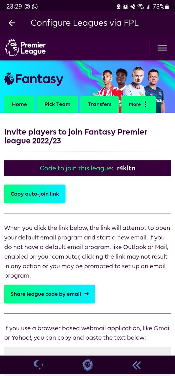 BobbyVirdee's tweet photo. Join my football fantasy league code r4kltn https://t.co/BAytQ5SoeJ

#PremierLeague #fantasypremierleague  #football #FootballManager #fa #fifa https://t.co/0nV7Zcpd1h