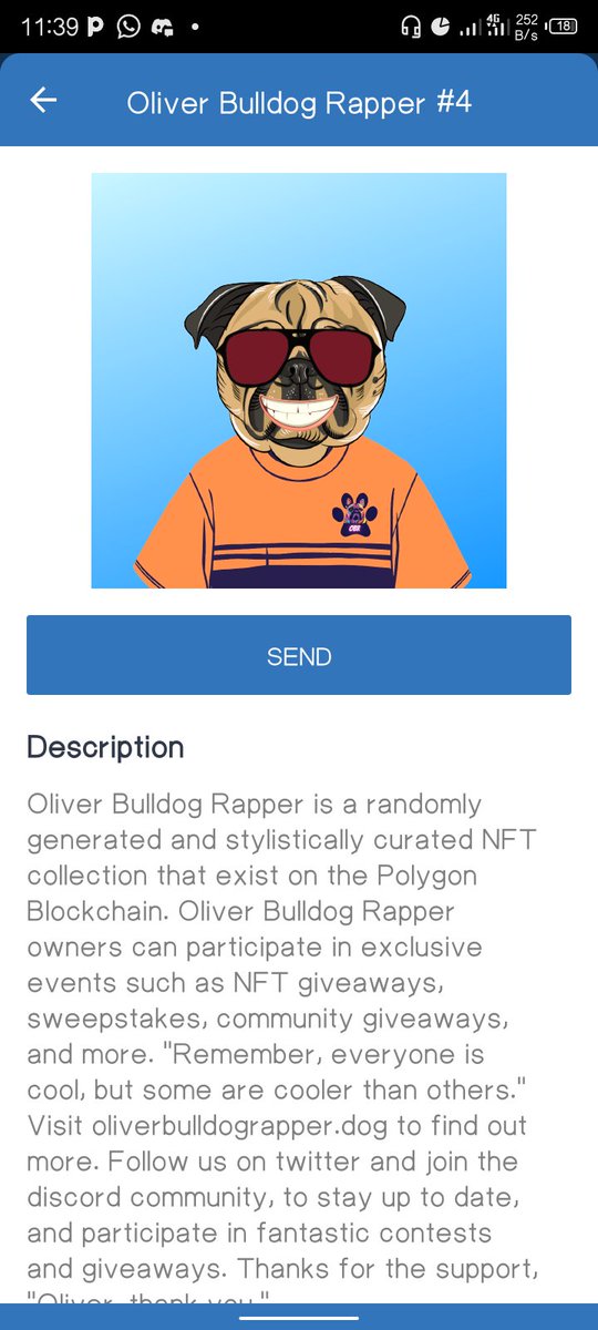 DanielE35208161's tweet photo. Hey guys i just received a free NFTs worth thousands of dollars from @O_BulldogRapper ,I'm very sure you'll be next,you can join the discord server link via https://t.co/EtMiI0DIBr for minting is on,grab it as fast as you can #Binance #Trollhunters #BitcoinCash #Airdrops #NFT https://t.co/zXquW1S7Os