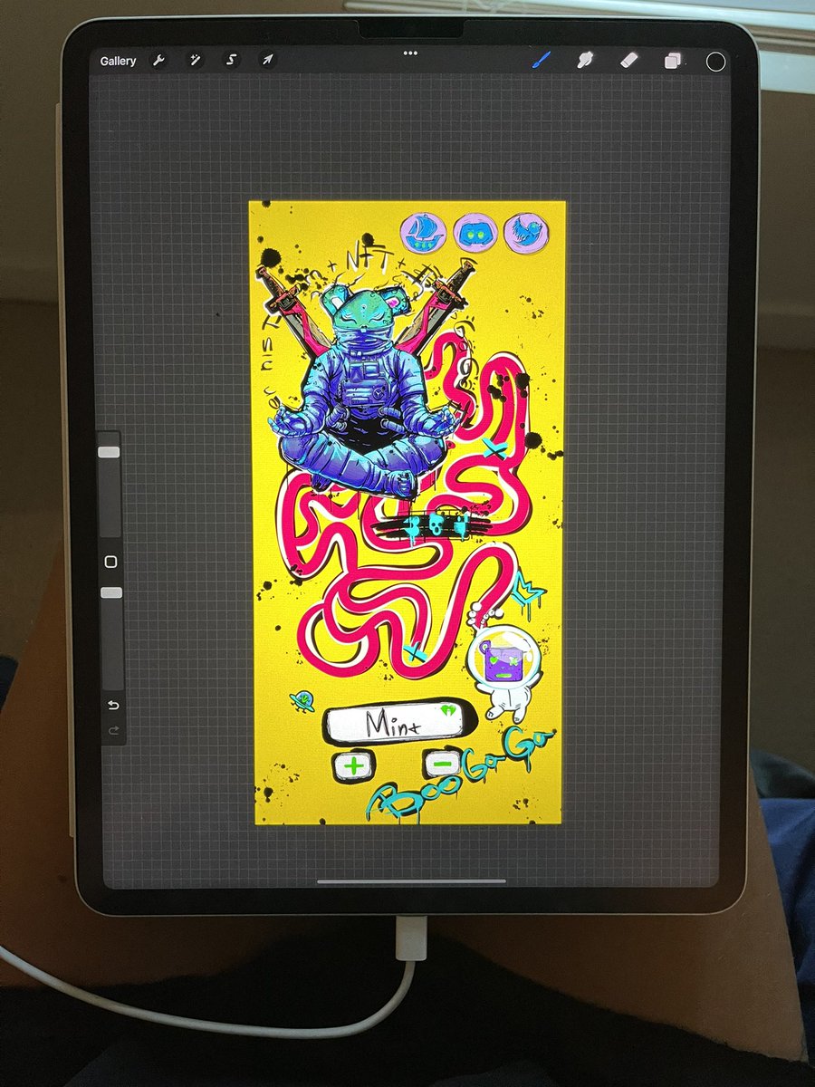 BooGaGa_'s tweet photo. BooGaGa towel sent to print! #NFTs #nftart #NFTCollection https://t.co/Zzuryl9kMW