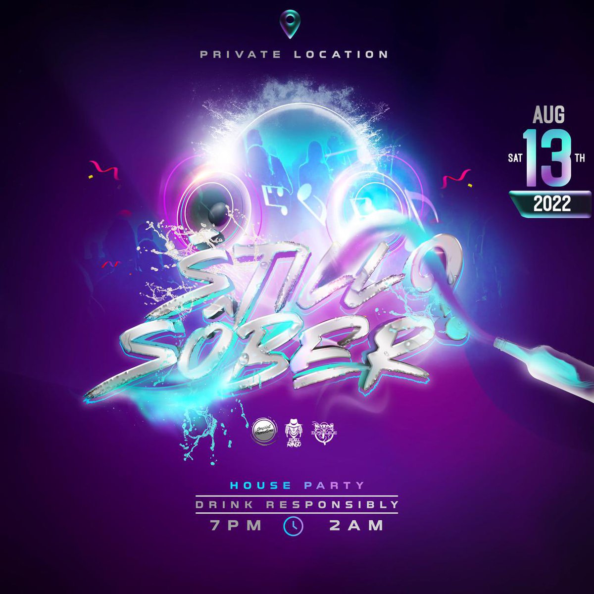 rebelrango's tweet photo. NEW LOCATION!!! WE TAKING IT POOLSIDE!!!

STILL SOBER? 

Get ready to experience:
🍷Shots 
🍹Cocktails
🎧 DJs
🎤 Artiste

🗓 August 13th 2022
🕒 7pm - 2am
📍 Private Location (poolside) 

Contacts @buscalele @imprint.promotions or @rebel_rango for your early bird tickets 
🎟 $200 https://t.co/qSID8UWo0m