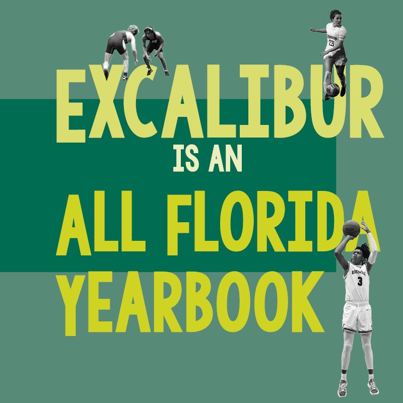 The 2022 Excalibur yearbook earned an ALL FLORIDA rating from <a href="/FSPA/">FSPA</a>!!! We are one of the top yearbooks in the state for the fourth year in a row! Congratulations to all of the 2022 staffers who made this happen!