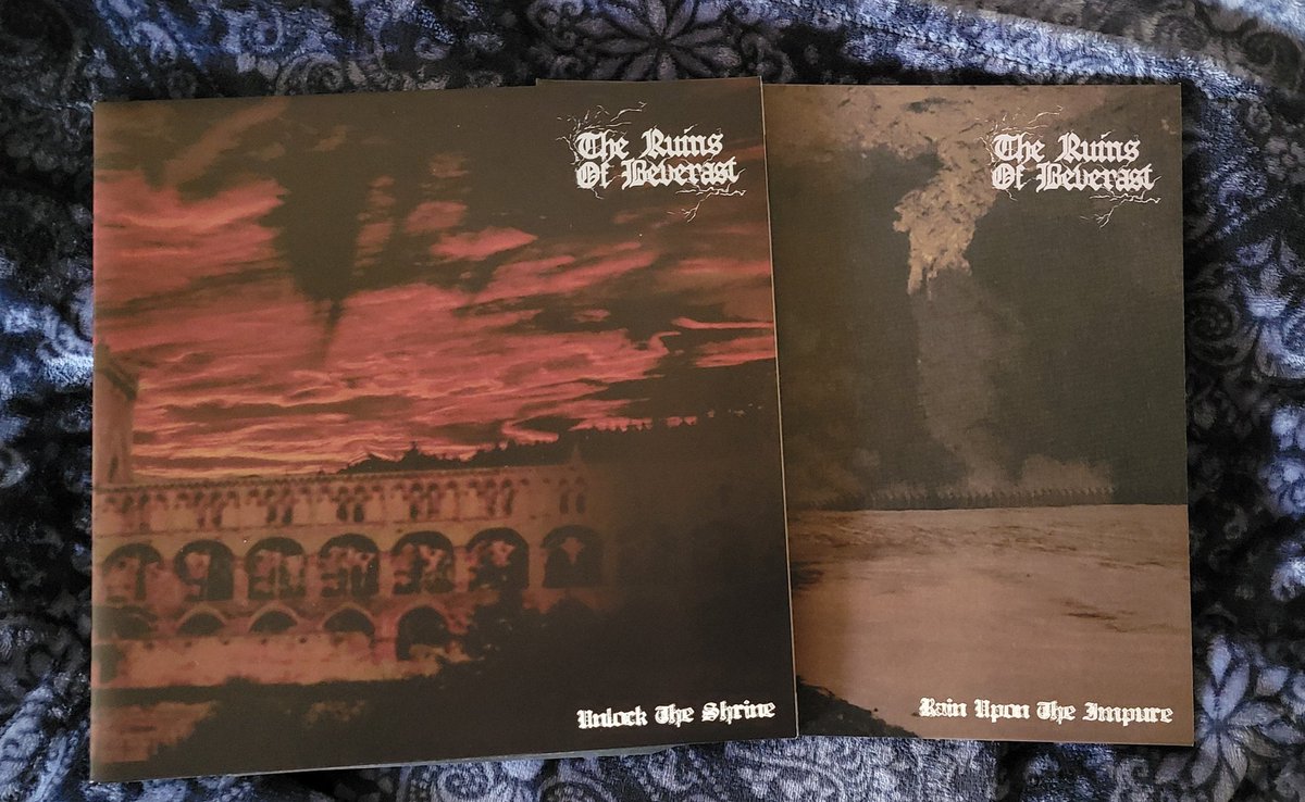 BloodasMortal3's tweet photo. Today's mail courtesy @NWNProductions
The Ruins Of Beverast - Unlock The Shrine
The Ruins Of Beverast - Rain Upon The Impure
#theruinsofbeverast #unlocktheshrine #rainupontheimpure #blackmetal #DOOM #vánrecords https://t.co/T6PpZx05Lf