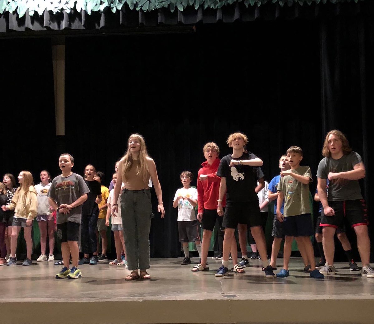 TheatreECCT's tweet photo. Today’s class was filled w fine tuning & working w props & costumes. It’s amazing what these talented kids have accomplished in just 4 days!
“Disney’s The Lion King, JR, Sat, Aug 6, 11 & 1:30, Gen Adm tix just $5 at https://t.co/KLSxyYJRcT or the door #ECCT33 #OneDayOnly https://t.co/beSLYpiYZN