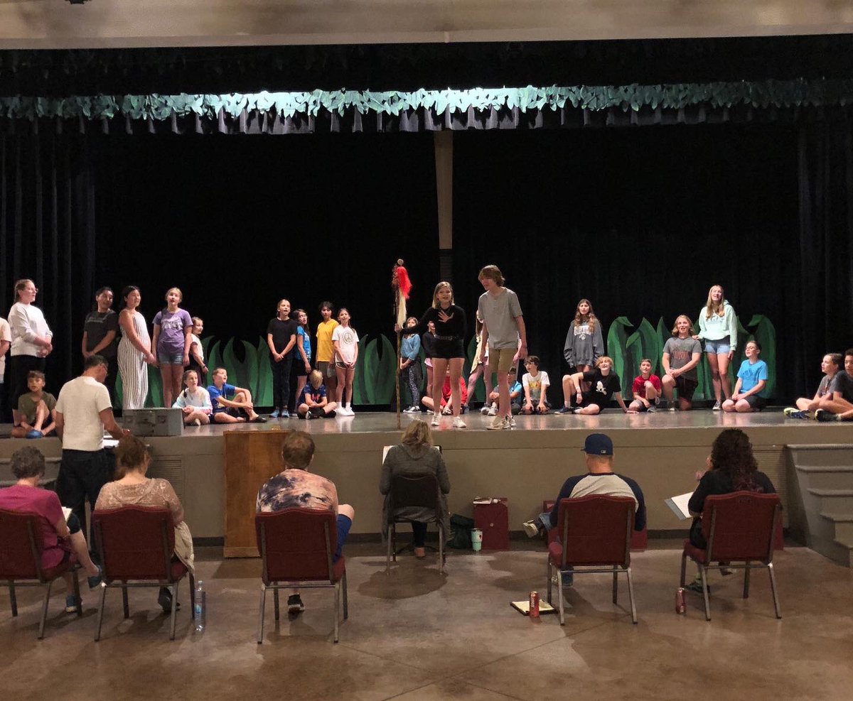TheatreECCT's tweet photo. Today’s class was filled w fine tuning & working w props & costumes. It’s amazing what these talented kids have accomplished in just 4 days!
“Disney’s The Lion King, JR, Sat, Aug 6, 11 & 1:30, Gen Adm tix just $5 at https://t.co/KLSxyYJRcT or the door #ECCT33 #OneDayOnly https://t.co/beSLYpiYZN
