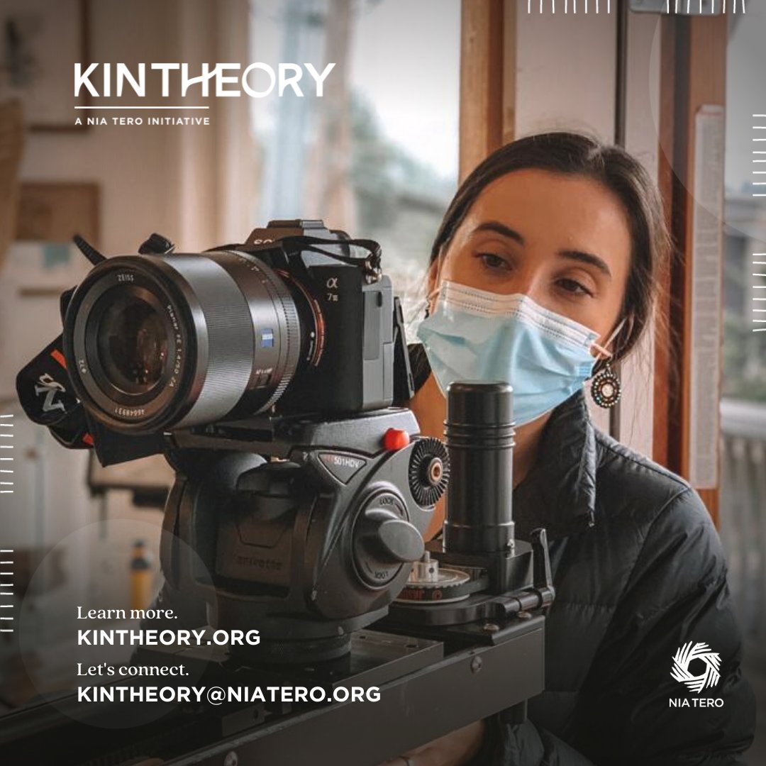 NiaTero's tweet image. 👋🏽 #IndigenousCreatives! Have you joined our #KinTheory community yet? It's a free global #Indigenous media makers database aimed at creating media connections that support narrative #sovereignty.

Sign up and learn more at kintheory.org.