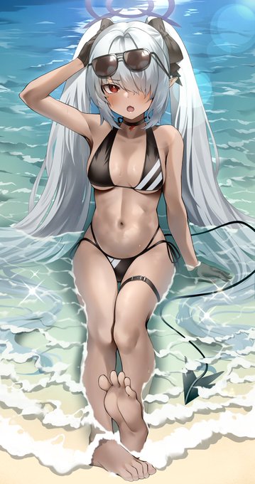 水着イオリッッ😎
#ブルアカ 