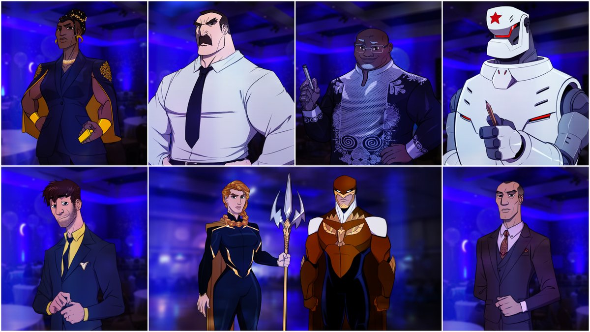 sktchmstrskllz's tweet photo. The finale to #AlphaKingAcademy was an endeavor that spanned two weekends, upwards of 50 hours playtime, barely any sleep, &amp; months &amp; months of trying to get everything drawn &amp; written in preparation. Here's a small taste of that work. Yes, I take TTRPG very seriously lmao. https://t.co/wGtQks5aV0