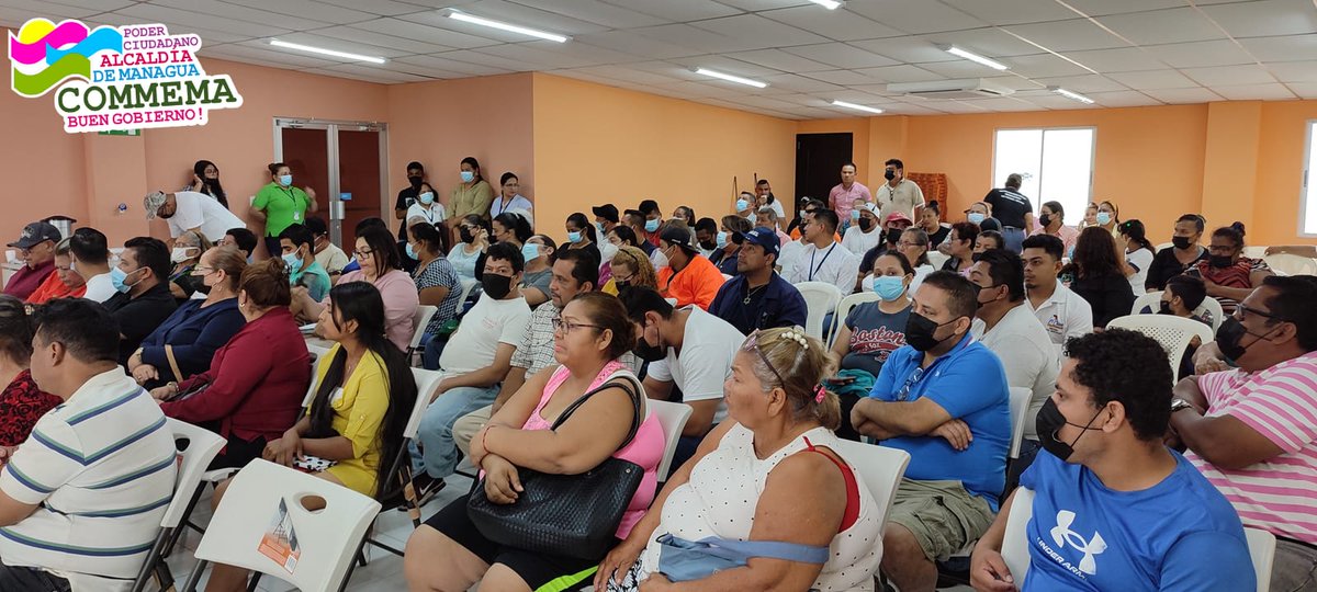alma_commema's tweet photo. 🔊 La tarde del Jueves 04 de Agosto del 2022. La Corporación Municipal de Mercados de Managua COMMEMA realiza la Presentación de avance del Programa Pollo Solidario a las Asociaciones de Comerciantes y protagonistas del Pollo Solidario de los 8 Mercados de Managua.🐥🐣 https://t.co/U4JZNj1YJT