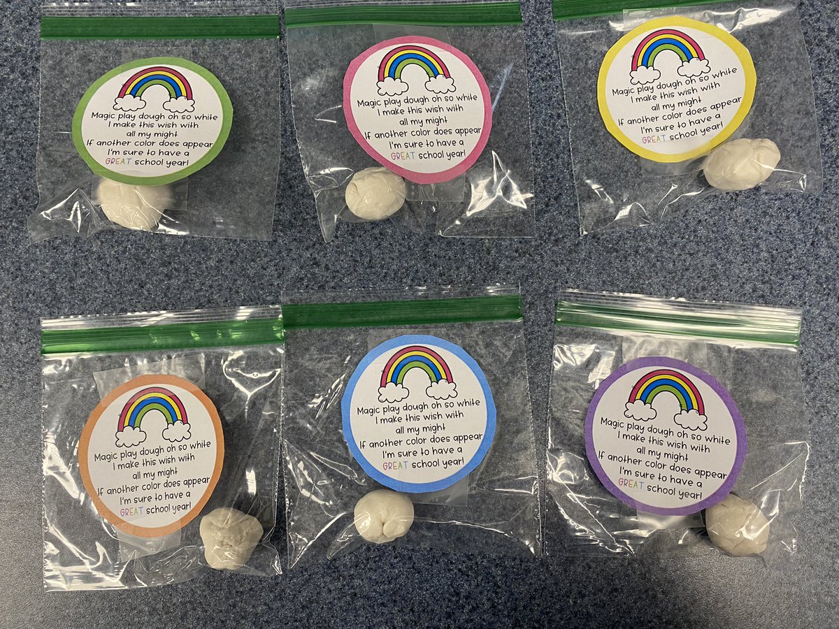 MrsJessCosman's tweet photo. The magic play dough told us we are going to have a great year together in First Grade! #ICallthetime #onlyatIC #IC2223 https://t.co/eKbRAE3NXv