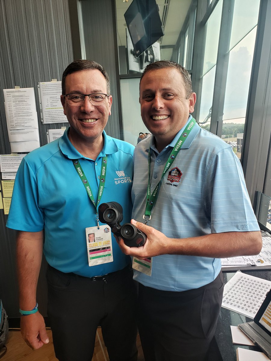 Andy Garcia (@agarciainsports) on Twitter photo It is a tradition....time to spot for <a href="/ScottWipeOut/">Scott Graham</a> for the <a href="/ProFootballHOF/">Pro Football Hall of Fame</a> game on affiliates around the country and on westwoodonesports.com <a href="/westwood1sports/">Westwood One Sports</a> It is a tradition....time to spot for <a href="/ScottWipeOut/">Scott Graham</a> for the <a href="/ProFootballHOF/">Pro Football Hall of Fame</a> game on affiliates around the country and on westwoodonesports.com <a href="/westwood1sports/">Westwood One Sports</a>