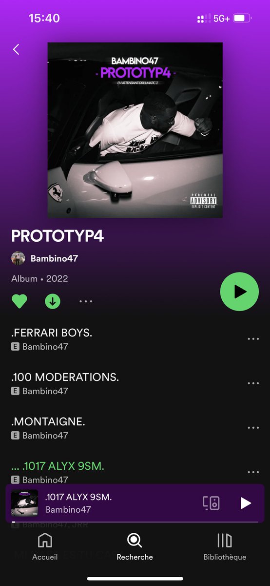 Bambino47Off's tweet photo. #PROTOTYP4 Dispo partout le gang 

Clip FERRARI BOYS a 19:47 https://t.co/NcThmtWYAc