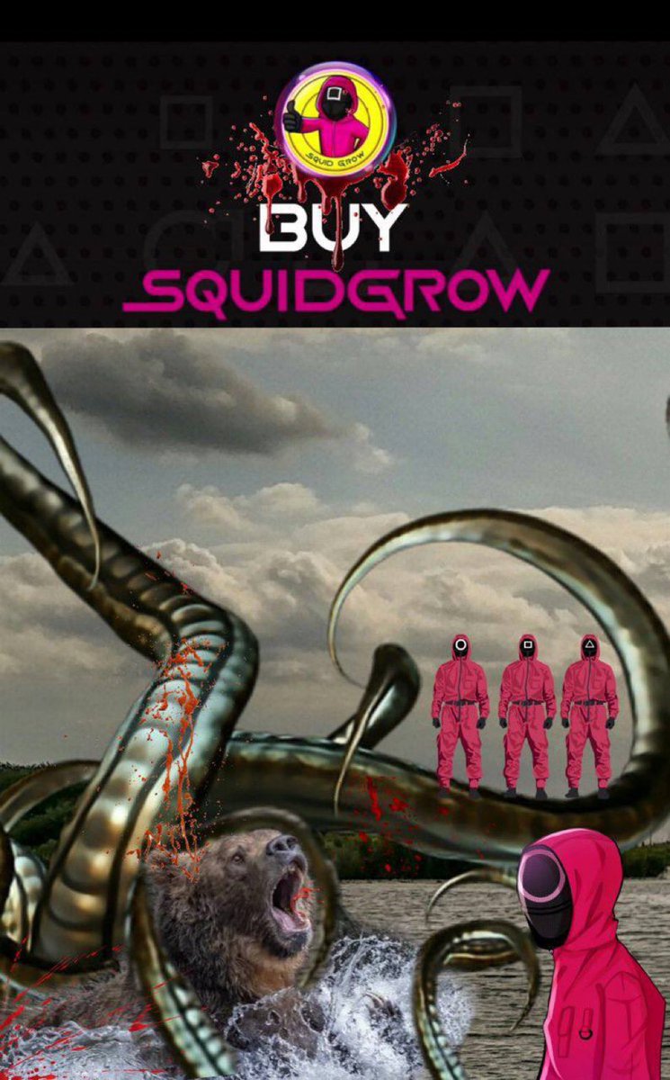NutForFreedom's tweet photo. Forget #BearMarket or  #BullMarket. Time for a more permanent option. 
I AM OFFICIALLY DECLARING IT A #SQUIDMARKET #lfgrow!!! #SquidGrow #squiddy 
🦑👑🦑👑🦑👑🦑👑🦑👑🦑👑🦑👑 https://t.co/3LhpddTxEj