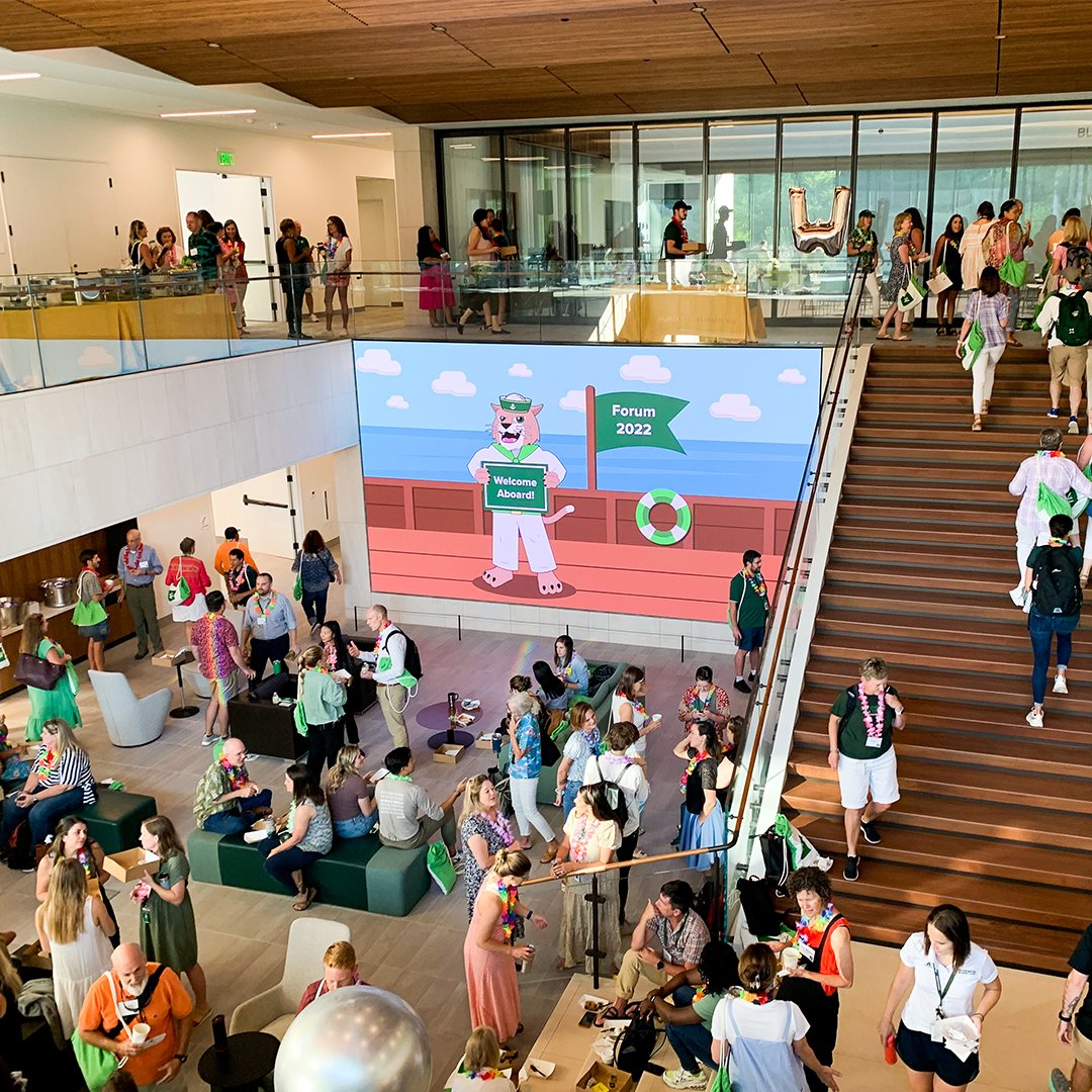 WestminsterATL's tweet photo. Today the School welcomed faculty and staff back to campus for Forum, which includes several days of team-building, strategizing, professional development, and social activities as we prepare for classes to start next week. It's gonna be a fantastic year, Wildcats! 🍏🐾 https://t.co/k9V4Be2bWP