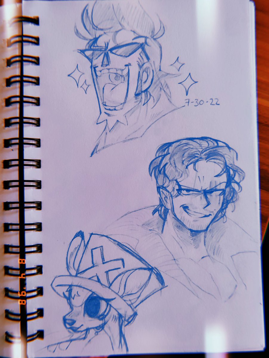 Some more doodles that got me back into traditional sketching 🤸 #onepiece #fanart 