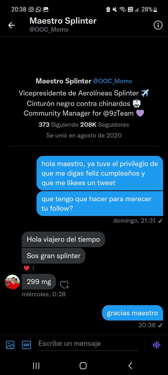 ya tocaba pedir el gran follow, dale que se llegaaaa
rt porfaa