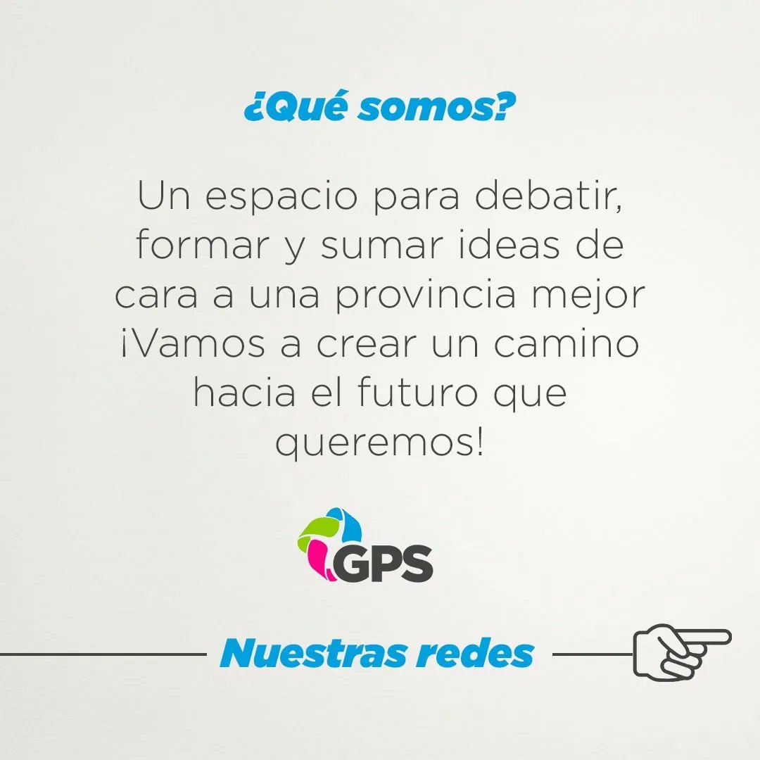 GPSsantafe's tweet photo. 👋 Hola!.
Somos @GPSsantafe, un espacio abierto en el que te invitamos a participar para pensar, debatir, proyectar y soñar juntos una provincia más justa, segura e igualitaria. https://t.co/Op3HxjMeuj