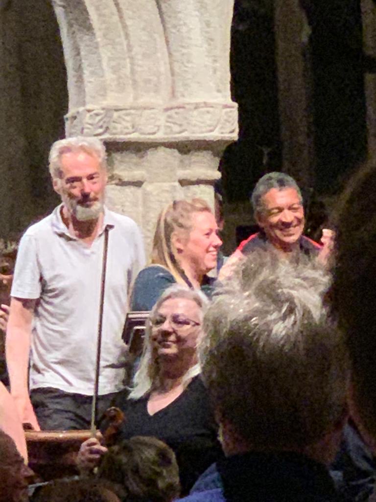jmadeleinehale's tweet image. Amazing final performance ⁦@StEndellionFest⁩ #PeterGrimes with #MarkPadmore ⁦@SophusBevanus⁩ ⁦@RGCWbaritone⁩ . Some of the musical scores were provided by ⁦@KatrinaWright6⁩ ⁦@plymlibraries⁩ music service - hurrah for public libraries!