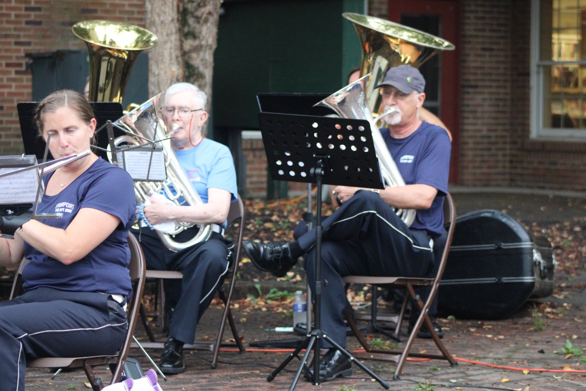PerintonRec's tweet image. The Fairport Fire Department Band entertained the crowd at Kennelley Park Thursday night in the finale of our Gazebo Concert Series. The series is co-presented by the Town &amp;amp; Fairport Public Library. Tuesday, August 9, Mike Kornich will play in our final Children's Gazebo Concert.
