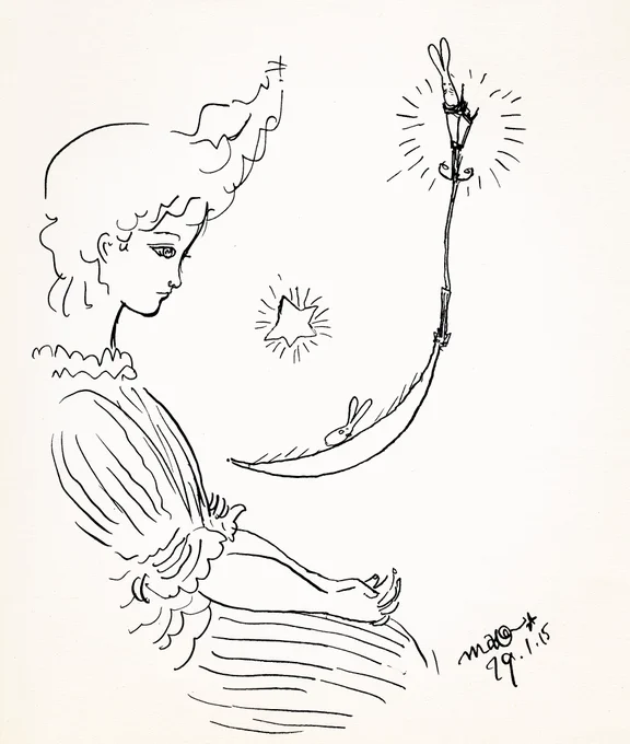 #マオ絵クラッシック 

mao★1979

https://t.co/Mjz5AK7hRL

#大橋学
#manabuohashi
#マオラムド
#maolamdo
#イラスト
#illustration
#うさぽりんを探せ 