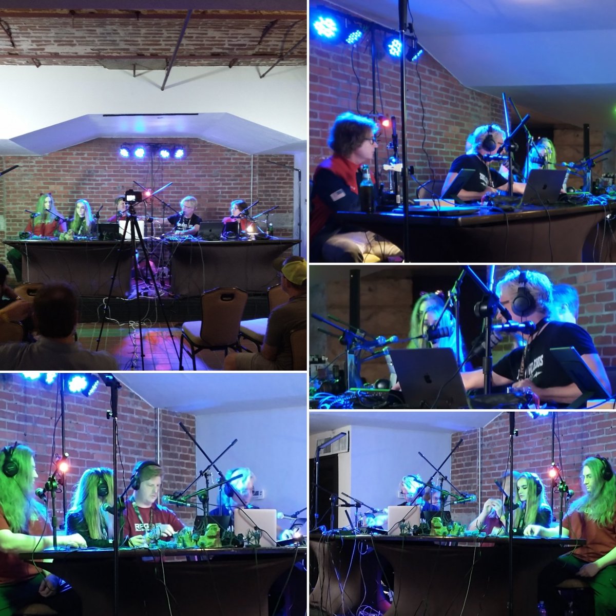 Loaded Dice Rollers After Hours rockin' &amp; rollin'! This show is buzzin' in the best way &amp; our audience is lit! If you're near the Iron Horse, join us! <a href="/Gen_Con/">Gen Con</a> isn't ready for this party! 
#actualplay #pathfinder2e #afterhours #loadeddicerollers
