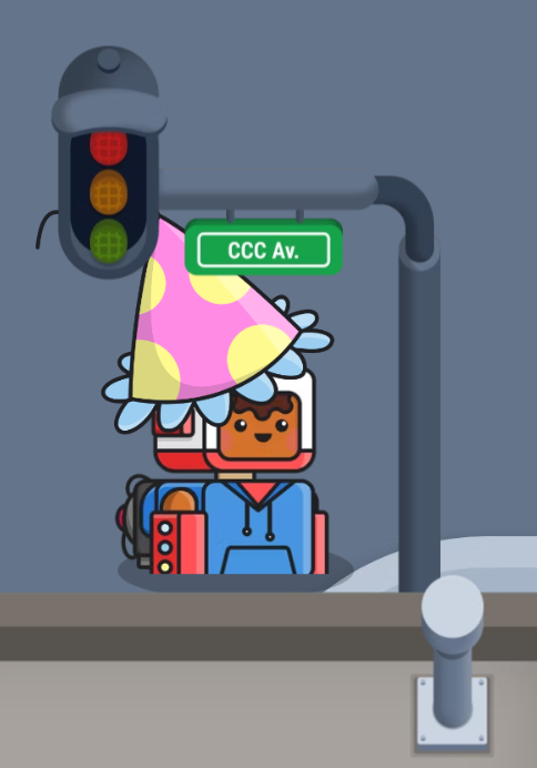 NFTeeds_eth's tweet photo. I was partying at CCC Ave.
Now, I'm hanging inside one of the buildings.
Have you gone to #robopolis yet? #robotos #robotosnft #robopets https://t.co/FGuDmP3rTs