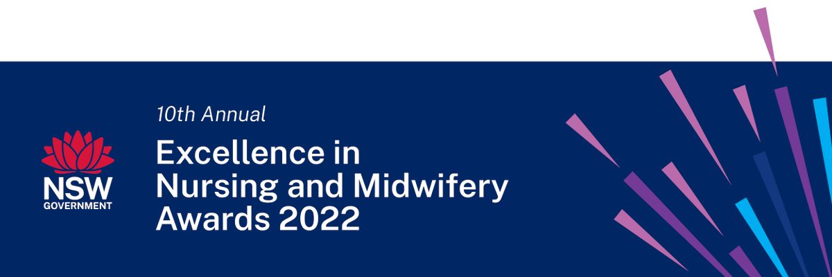 A heartfelt congratulations to our 2022 Excellence in Nursing &amp; Midwifery Awards Finalists - a clever, diverse &amp; impressive group for our 10th anniversary awards health.nsw.gov.au/einma
#EINMA2022