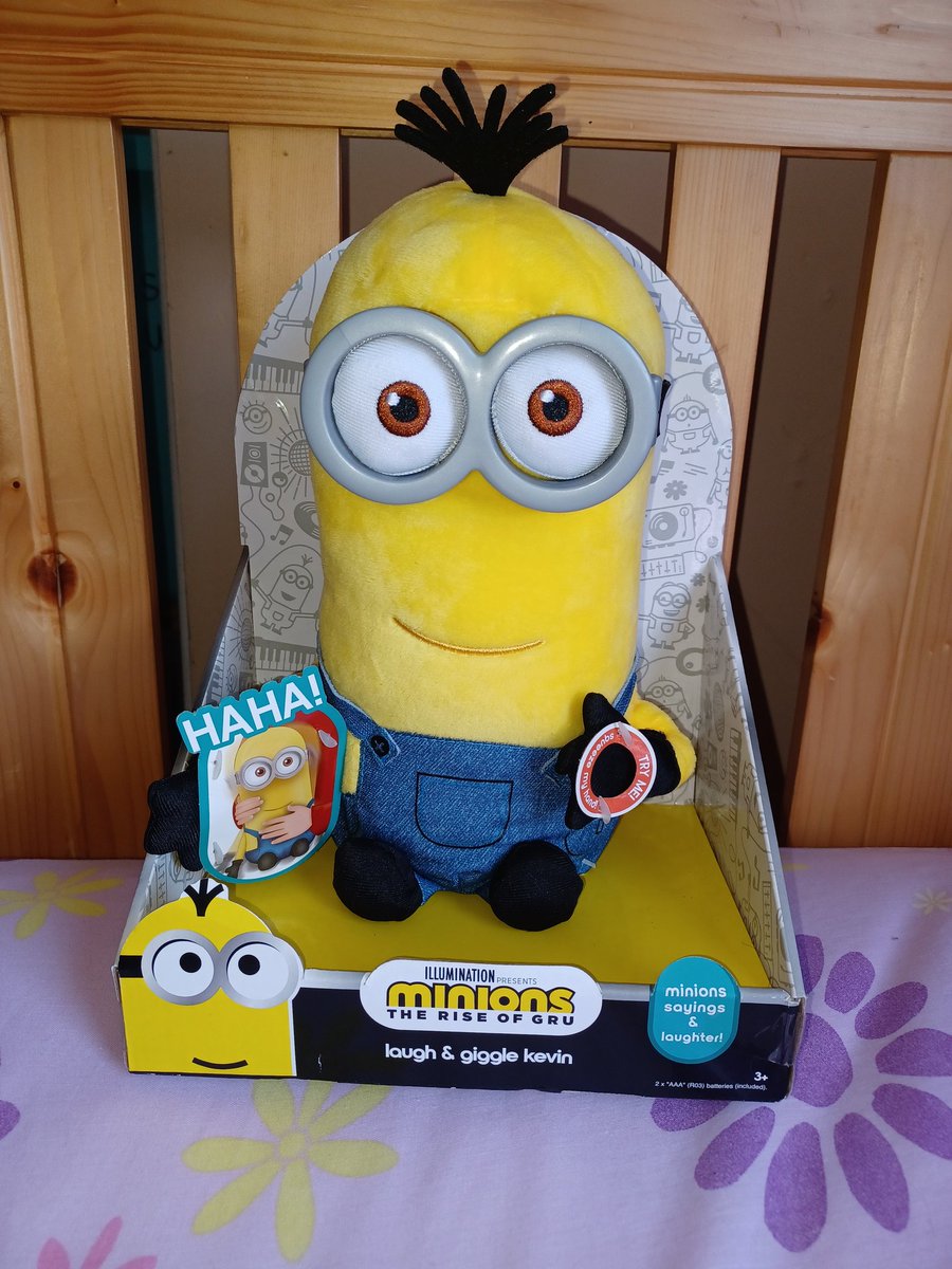 Another Minion to add to my collection.

#minions #minionstheriseofgru #minions2 #plushlover #plushcollector