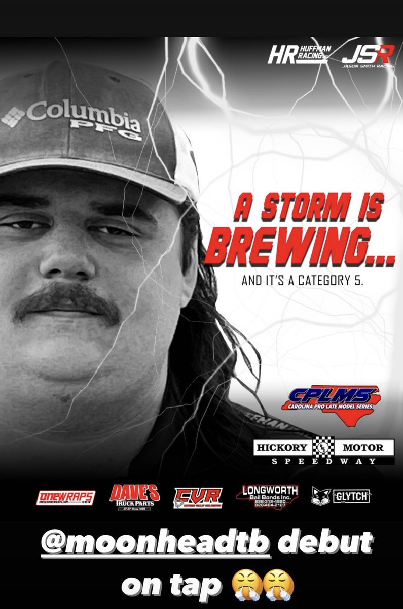 I can't wait to meet all of the ⁦<a href="/itsmoonhead/">Moonhead</a>⁩ friends at Hickory Motor Speedway this Saturday August 6th!  🏁🏁🙌🏻