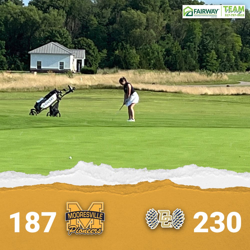 Lady Pioneer golf starts off the Fall season 1-0, defeating Decatur Central!!! #BeMOORE