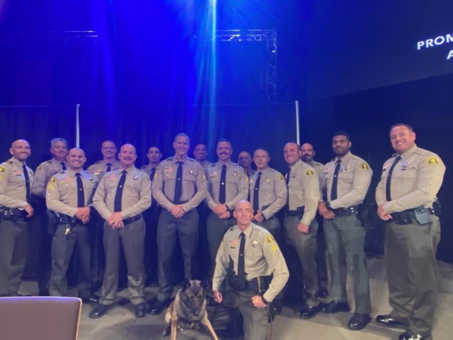 Congratulations to the 36 department members who were promoted today. Three from the Specialized Enforcement Division. Keep up the great work!