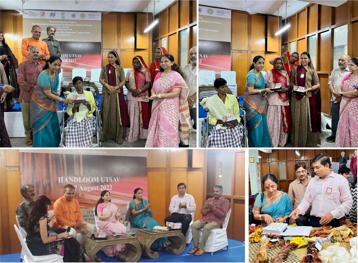 Rajasthan State Handloom Development Corporation tweet media