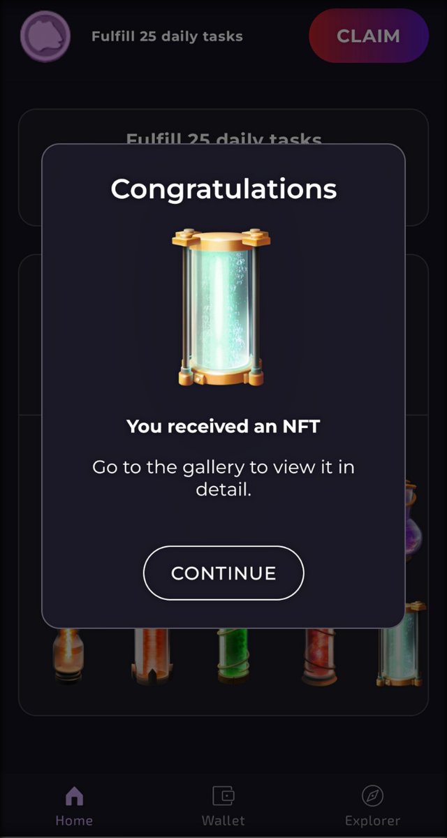 BedoyaDf's tweet photo. Hoy he ganado otro NFT ๐ฅณ๐๐ฐ๐ต๐ฏ
#chullagamer
๐๐El presente y el futuro son los juegos #nfts, pagan en criptomonedas y a diario, prueba juegos y recibe pagos diarios๐ฐ.
Link:๐๐
https://t.co/1Esds849gN
#NFTS ๐๐๐ด๏ธ#nft #NFT
๐ตโ
#GAME #GAMER
#game #gamer #gamers https://t.co/RGmecx0pWN