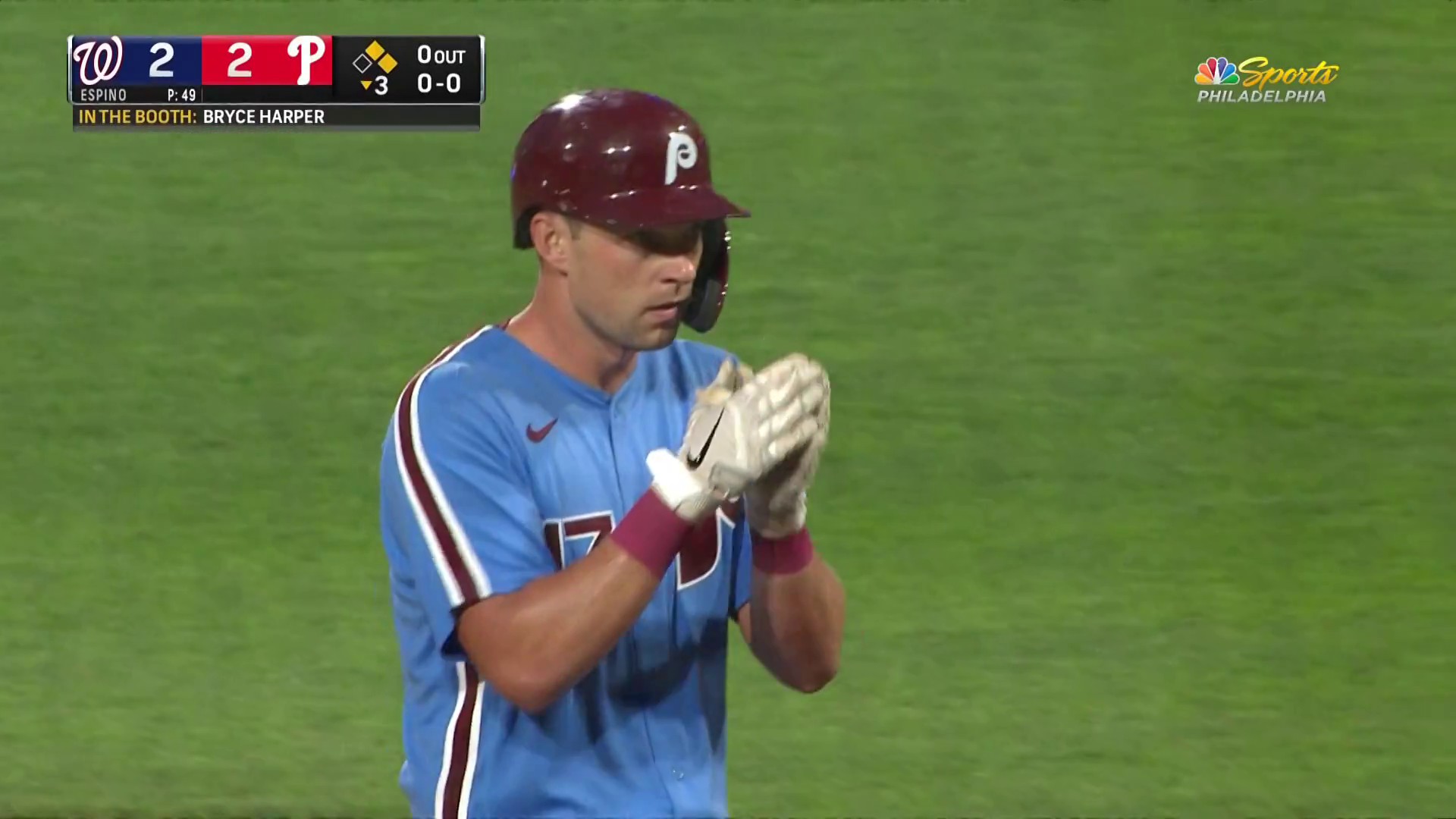 NBC Sports Philadelphia on X: RBI hit from Cutch makes it 3-0 Phillies!  (thank you Twitter crop)  / X