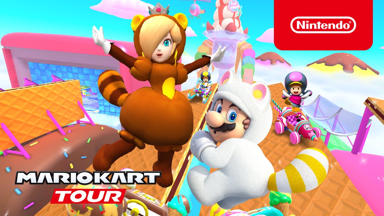 Mario Kart Tour on X: The Ocean Tour is wrapping up in #MarioKartTour.  Next up is the Sundae Tour featuring the course Sky-High Sundae! Towering  ice-cream cones and parfaits await!  /