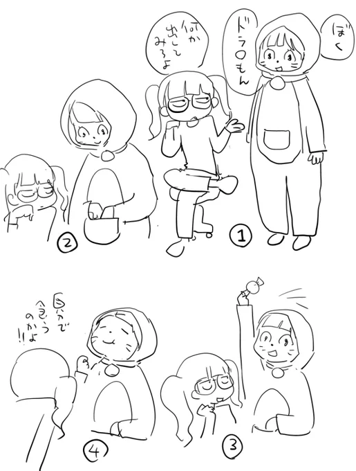 四次元ポケット
 #過去ラクガキ発掘 