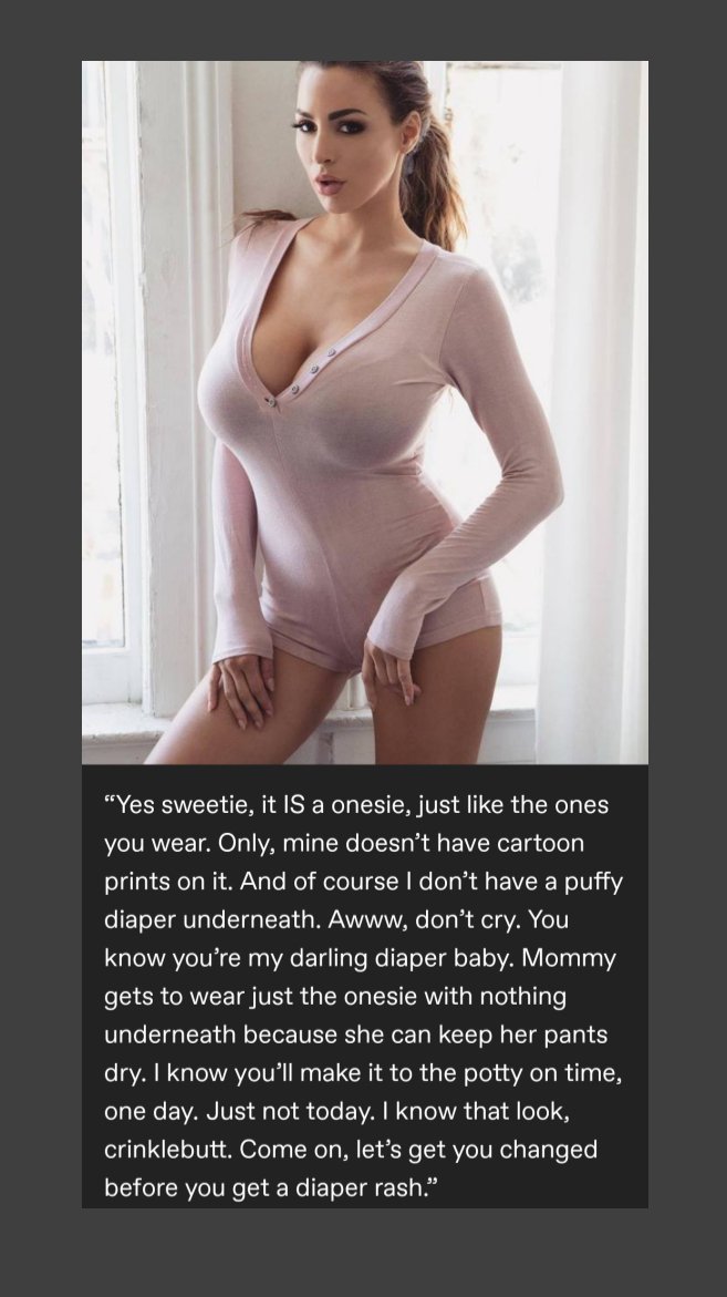 dl_over's tweet photo. For today's #maxscapses I want to show you a post from Sissy Christi. You can find more of their work on my Tumblr archival blog below:
https://t.co/bNJXWxKJfl
#abdl #abdlcaps #abdlkink #abdlcaption #abdlcaptions https://t.co/jROX8hctBb