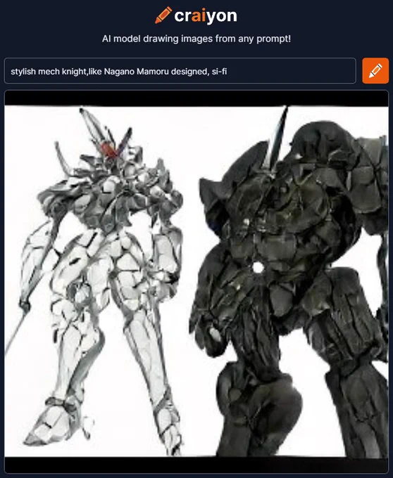 crayon、ライバルメカまでセットで出力してきた… 
