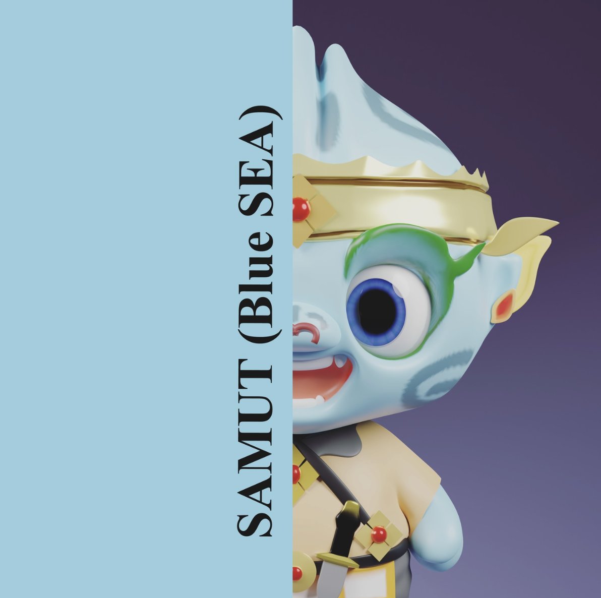 WanonNFT's tweet photo. Hey!
I'm cool 😎 and my name is "Samut" or "Blue Sea" 🌊 

#NFTdrop #NFTs #NFTProject #NFTartist #Nftnewartist #NFTCommmunity #3dart #Solana #SolanaNFTs #SolanaCommunity #NFTartworks #Solana #Cryptos #WanonNFT #magicedennft https://t.co/3G0NoIOWyQ
