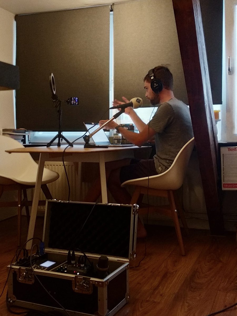 Got the super cool opportunity to talk in the dutch radio about our group's recent paper on the mode of action of #teixobactin!! 
Huge thanks &amp; congratz to <a href="/shukla_rhythm/">Rhythm Shukla</a> <a href="/MarkusWeingarth/">Markus Weingarth</a> for the great work!