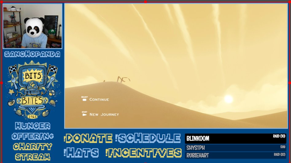 SanchoPandaVTW's tweet photo. Is wearing a Panda head during a Journey speedrun gimmicky? Yes... yes it is.
#Bits4Bites 18hr charity stream
https://t.co/vI45zXpnrG
Final 4 hours wooooh! https://t.co/507p2K7NFM