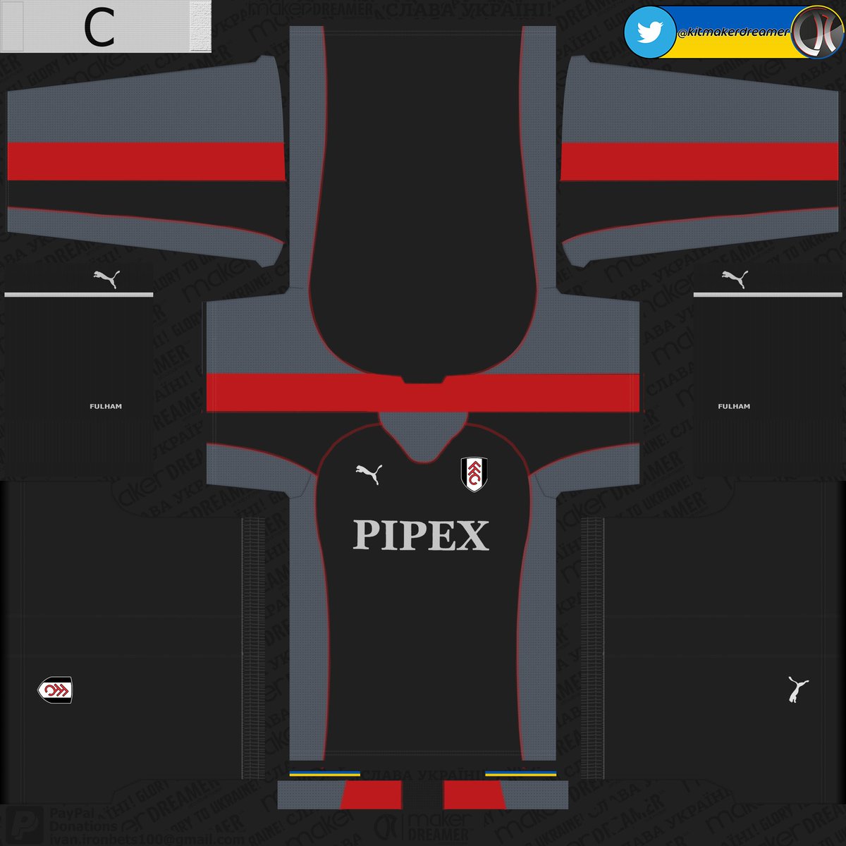 kitmakerdreamer's tweet photo. Fulham 2005/06
Retro kits are made specifically to order for
https://t.co/FJFJgSUGk6
PayPal: ivan.ironbets100@gmail.com
#retrokits #puma #efootball2022 #makerdreamer #kitmakerdreamer #kitmaker #dreamer #pes2021 #efootball #konami #teamplate #kitpack #kitsforpes #FulhamFC https://t.co/1bUWFHJ64B