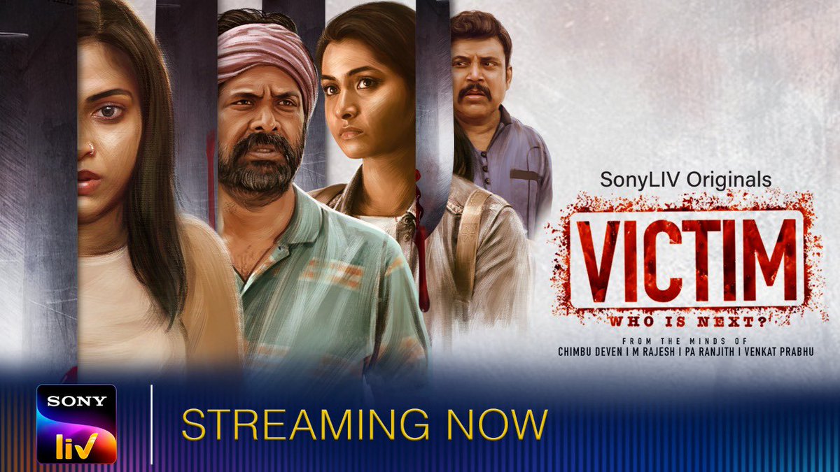 So happy to c everyone has a different fav!!! What’s yours!!! #VictimOnSonyLIV STREAMING NOW!!! sonyliv.com/shows/victim-t… @beemji @chimbu_deven @rajeshmdirector @AxessFilm @blackticketco @SonyLIV