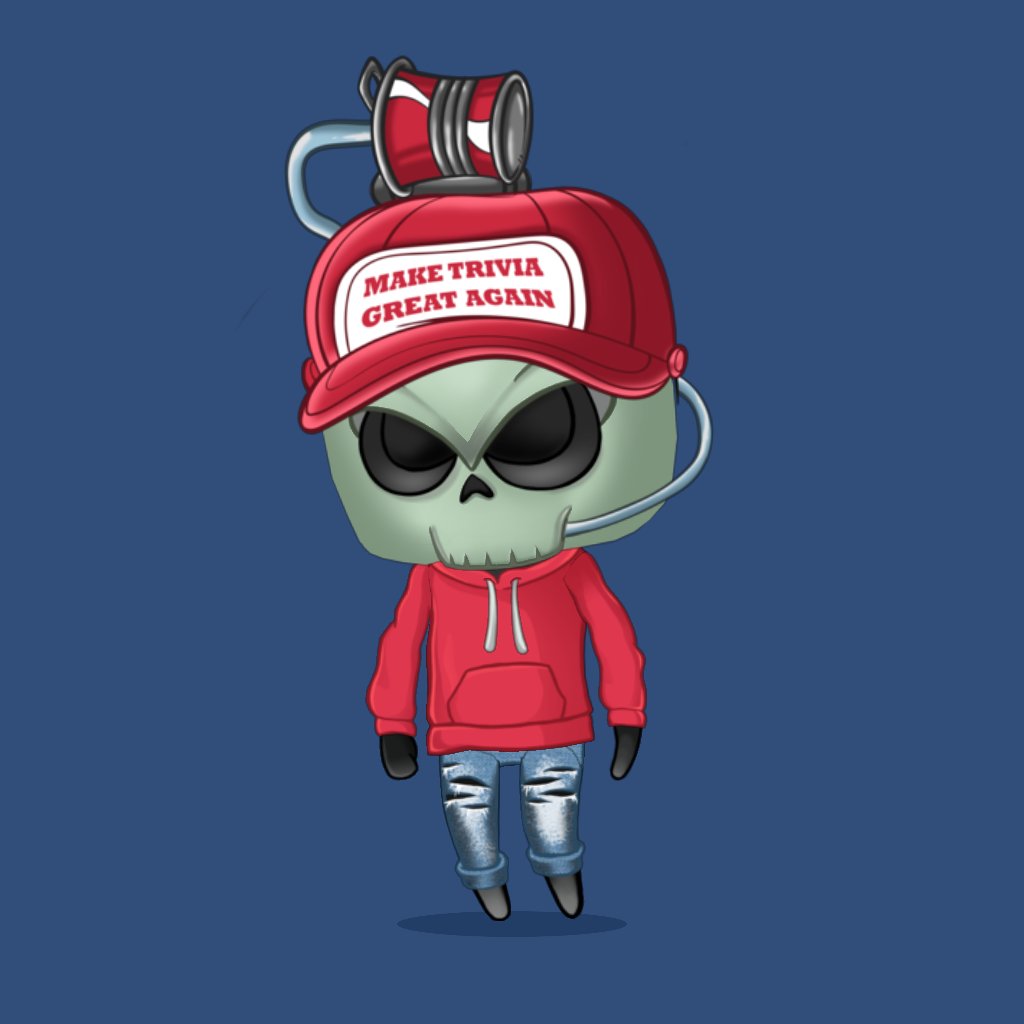 GM!

"Make Trivia great again" - shall we?

#nft #nftart #art #digitalart #nfts #nftartist #crypto #cryptoart #nftcommunity #nftcollector #blockchain #nftcollectors #cryptoartis <a href="/StratisphereNFT/">Stratisphere NFT Marketplace</a> <a href="/stratisplatform/">Stratisplatform</a>