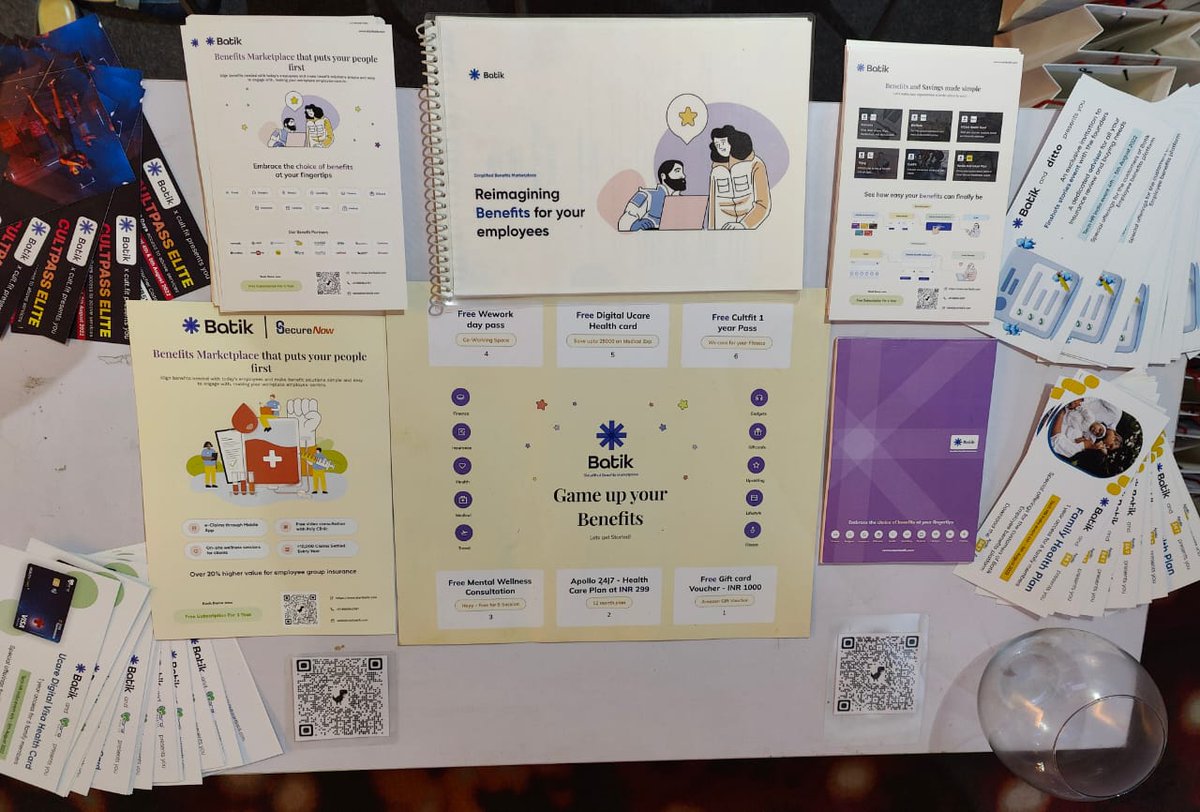 perks_tech's tweet photo. After a successful and eventful first day yesterday at #TechHRIN, we’re looking forward to an even more exciting day today! With lots of games and exciting gifts from #cultfit, #securenow, #dittoinsurance, #ucare, #apollo247.
Come and get your gift and explore Batik's benefits. https://t.co/x5KEhn1TRI