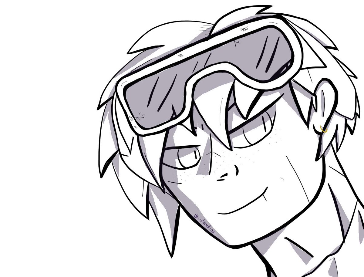 insteadiioo's tweet image. Decided to try a little more detailed approach. Mohwee is one of my favorite outsiders!! Decided to give it a try and kept getting distracted, enjoy!!! #mohweefanart #outsiderstwt #OutsidersSMP #mohwee