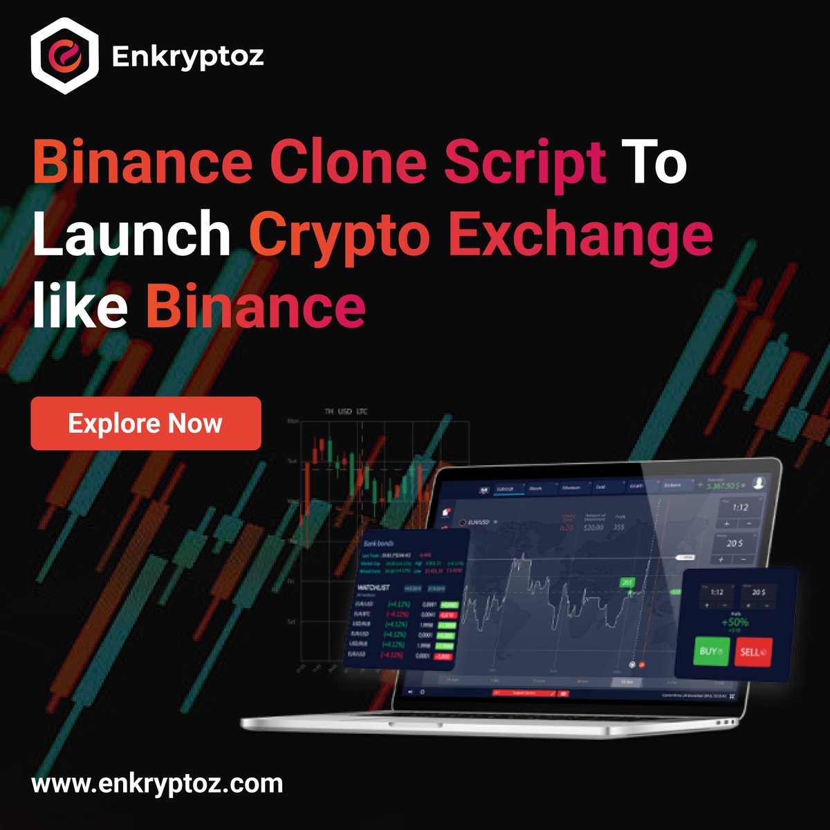 enkryptoz's tweet photo. #Enkryptoz offers ready-to-use #business solutions that will allow you to start a binance-like #cryptocurrency exchange business service with immediate effect.

#Binance Clone Script: https://t.co/HXpdNf2TB3

#Binancecloneapp #Binancescript #Bitcoin #Crypto #Business #development https://t.co/BHu7VEvLDz